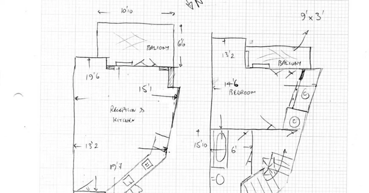 2D floor plan as an alternative to SketchUp modelling